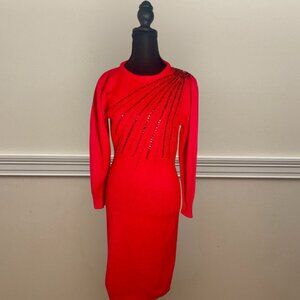 Red Party Dress - Size M